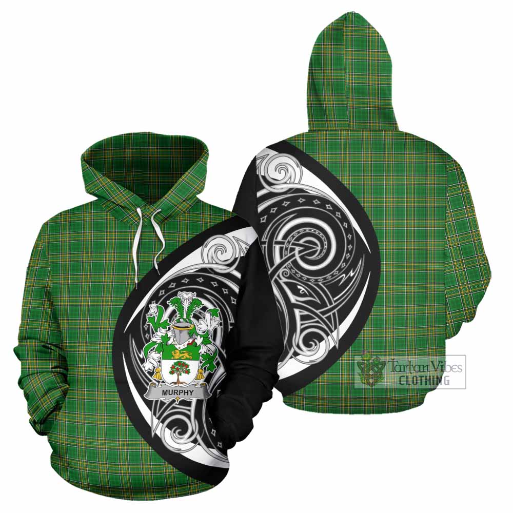Tartan Vibes Clothing Murphy (Wexford) Irish Clan Hoodie Celtic Circle Style