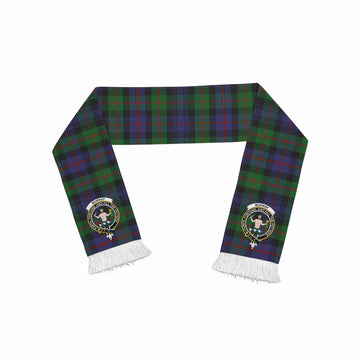Murray Tartan Ruffneck Scarf with Family Crest
