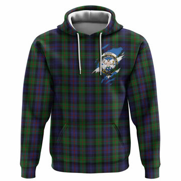 Murray Clan Crest In Me Tartan Hoodie Scotland Flag Style