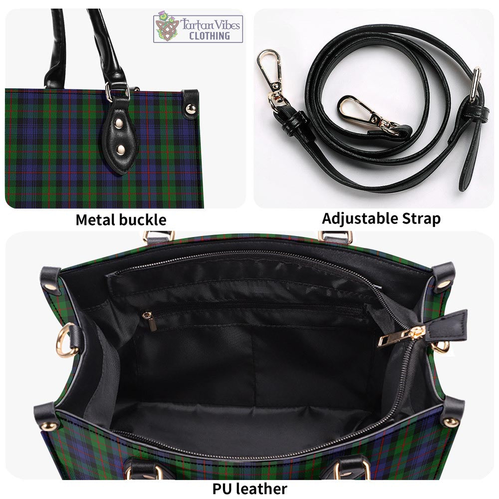 Tartan Vibes Clothing Murray of Atholl Tartan Luxury Leather Handbags