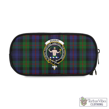 Tartan Vibes Clothing Murray of Atholl Tartan Pen and Pencil Case with Family Crest