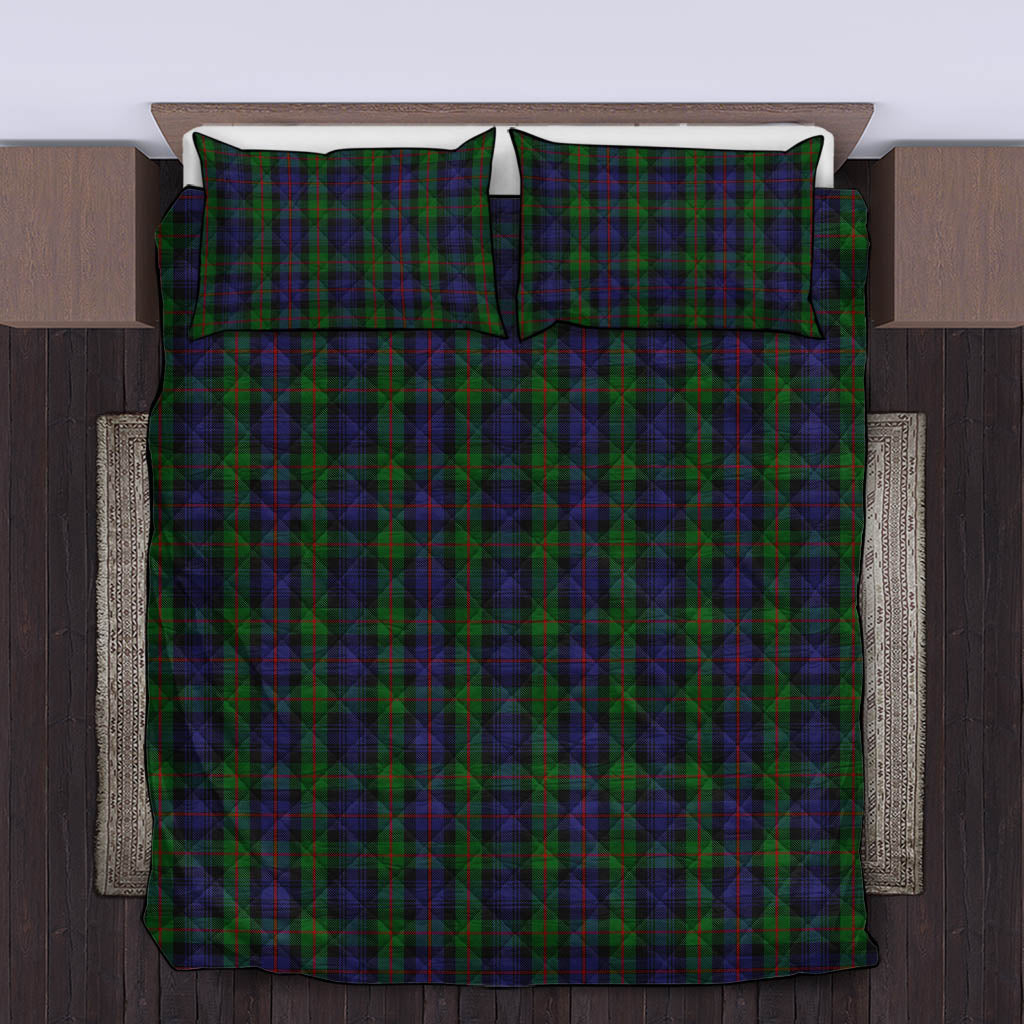 Murray Tartan Quilt Bed Set King - Tartan Vibes Clothing