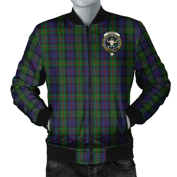 Murray of Atholl Tartan Bomber Jacket with Family Crest