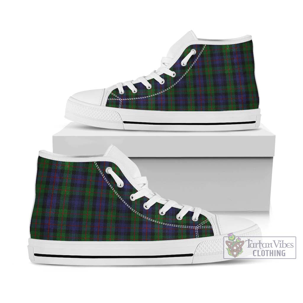 Tartan Vibes Clothing Murray of Atholl Tartan High Top Shoes