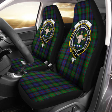 Murray Tartan Car Seat Cover with Family Crest