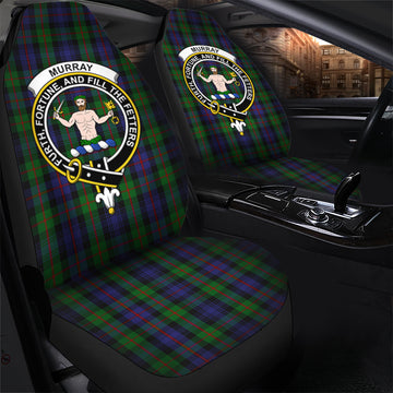Murray Tartan Car Seat Cover with Family Crest