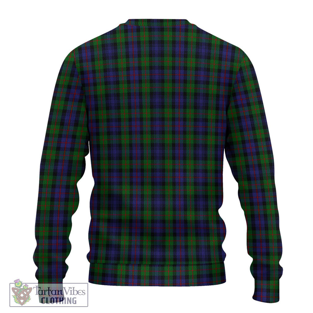 Murray Tartan Knitted Sweater with Family Crest DNA In Me Style - Tartanvibesclothing Shop
