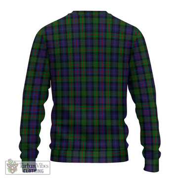 Murray Tartan Knitted Sweater with Family Crest DNA In Me Style - Tartanvibesclothing Shop