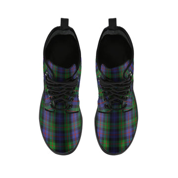Murray Tartan Leather Boots