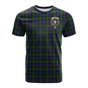 Murray Tartan T-Shirt with Family Crest