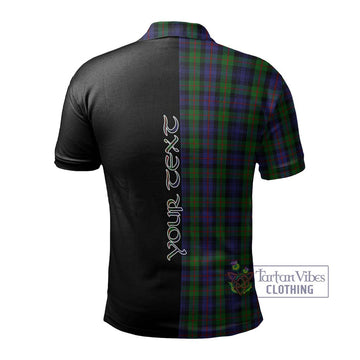 Murray Tartan Polo Shirt with Family Crest and Half Of Me Style
