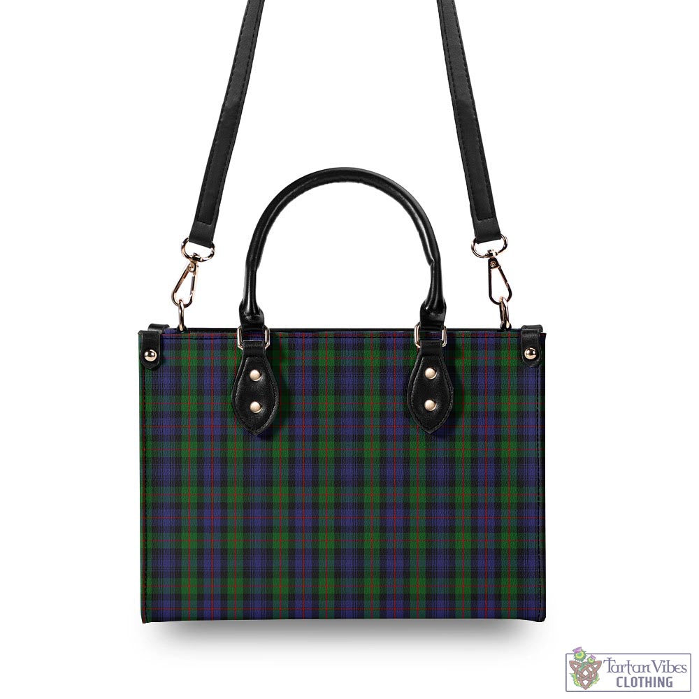 Tartan Vibes Clothing Murray of Atholl Tartan Luxury Leather Handbags