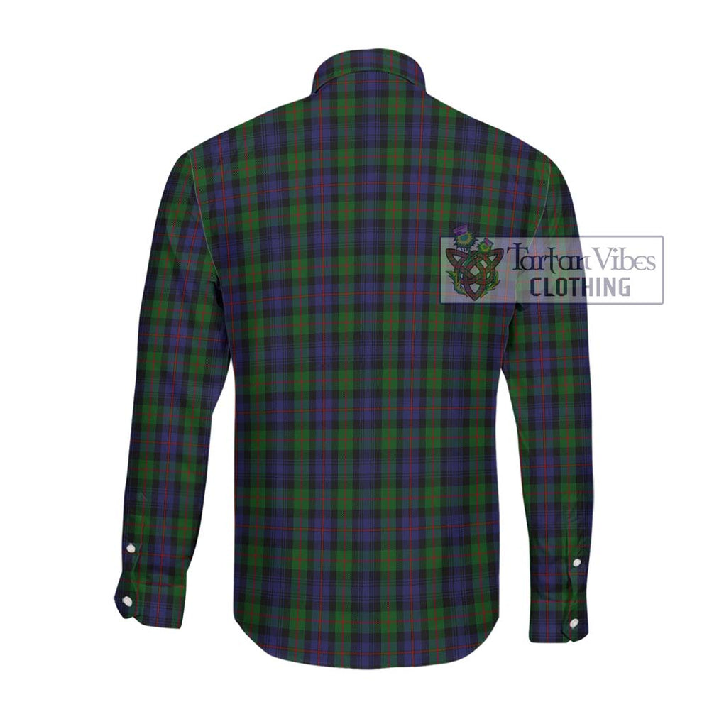 Murray Tartan Long Sleeve Button Shirt with Family Crest DNA In Me Style - Tartanvibesclothing Shop