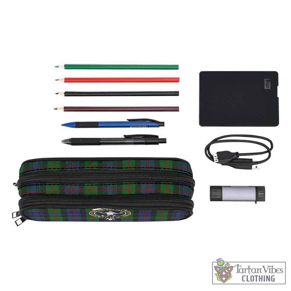 Tartan Vibes Clothing Murray of Atholl Tartan Pen and Pencil Case with Family Crest