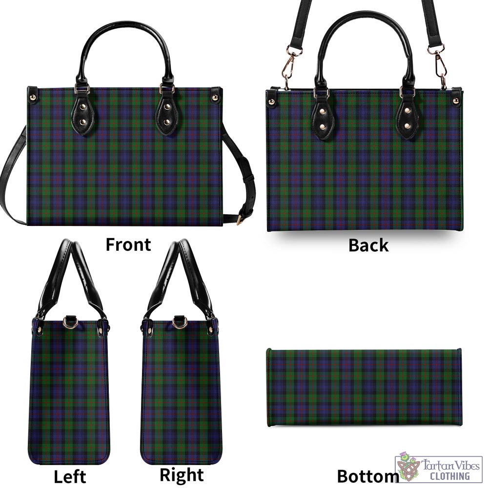 Tartan Vibes Clothing Murray of Atholl Tartan Luxury Leather Handbags