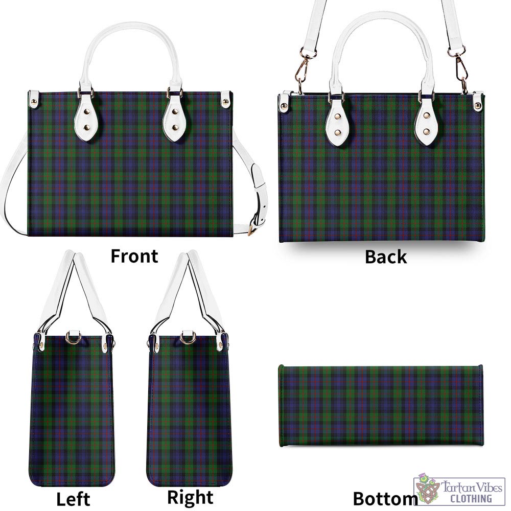 Tartan Vibes Clothing Murray of Atholl Tartan Luxury Leather Handbags