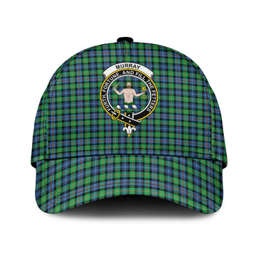 Murray of Atholl Ancient Tartan Classic Cap with Family Crest