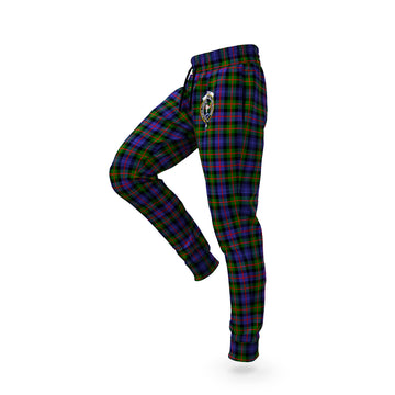 Murray of Atholl Modern Tartan Joggers Pants with Family Crest