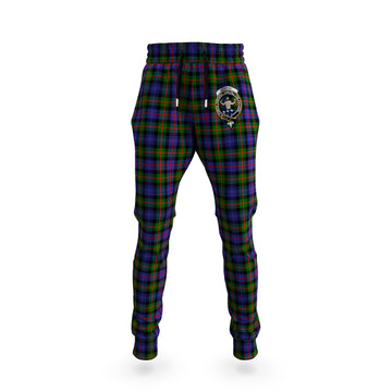 Murray of Atholl Modern Tartan Joggers Pants with Family Crest