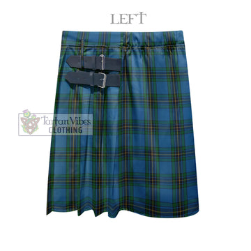 Murray of Elibank Tartan Men's Pleated Skirt - Fashion Casual Retro Scottish Kilt Style