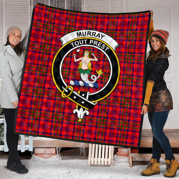 murray-of-tulloch-modern-tartan-quilt-with-family-crest