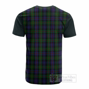 Murray Tartan Accent Cotton T-shirt with Family Crest