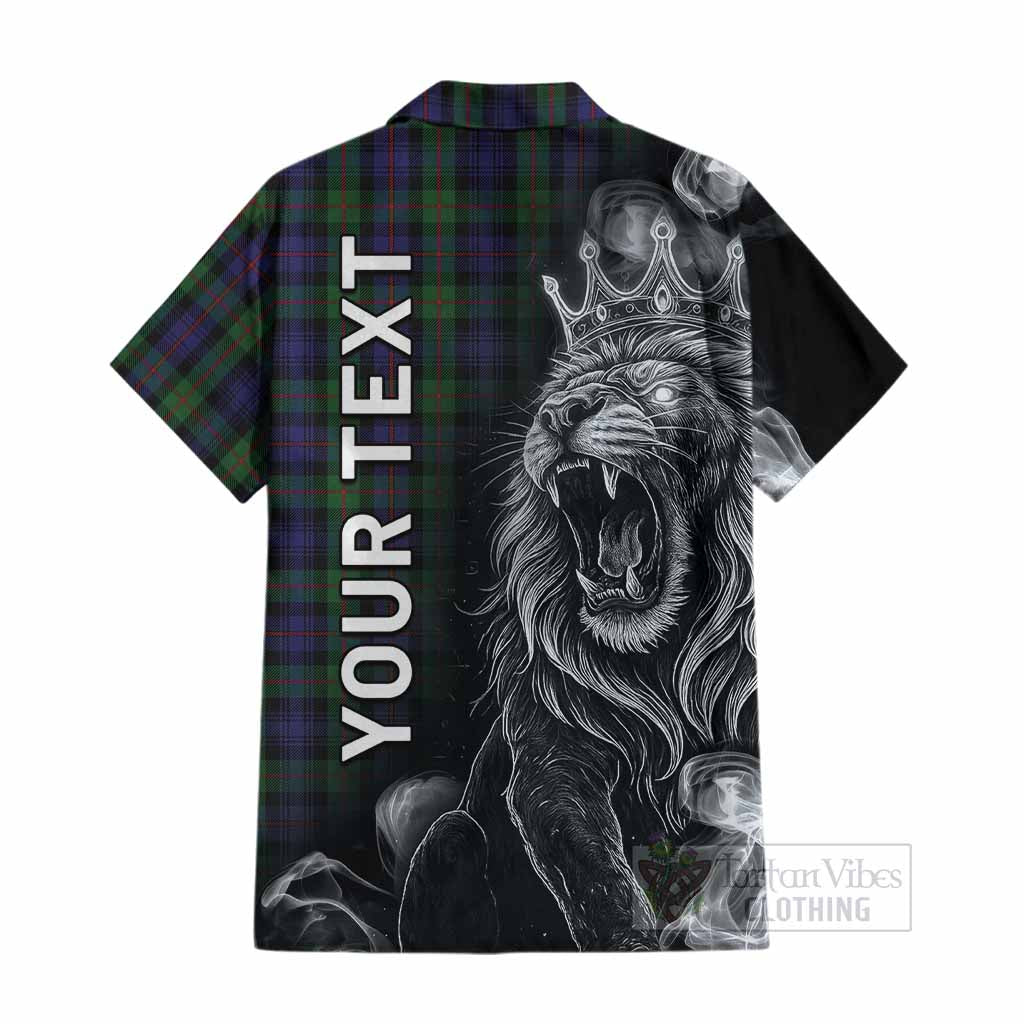Murray Tartan Cotton Hawaiian Shirt Roaring Lion Heritage