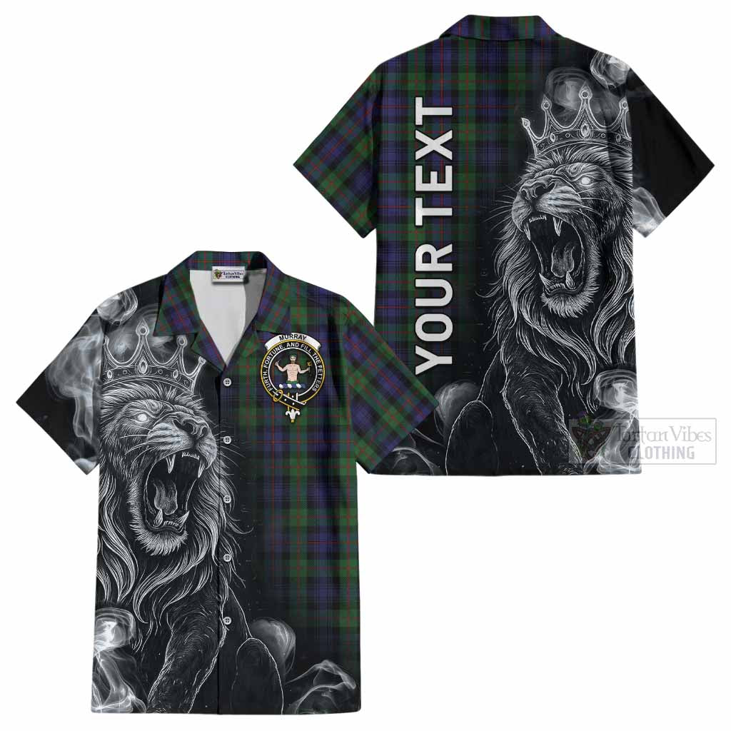 Murray Tartan Cotton Hawaiian Shirt Roaring Lion Heritage
