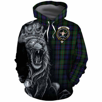 Murray Tartan Cotton Hoodie Roaring Lion Heritage