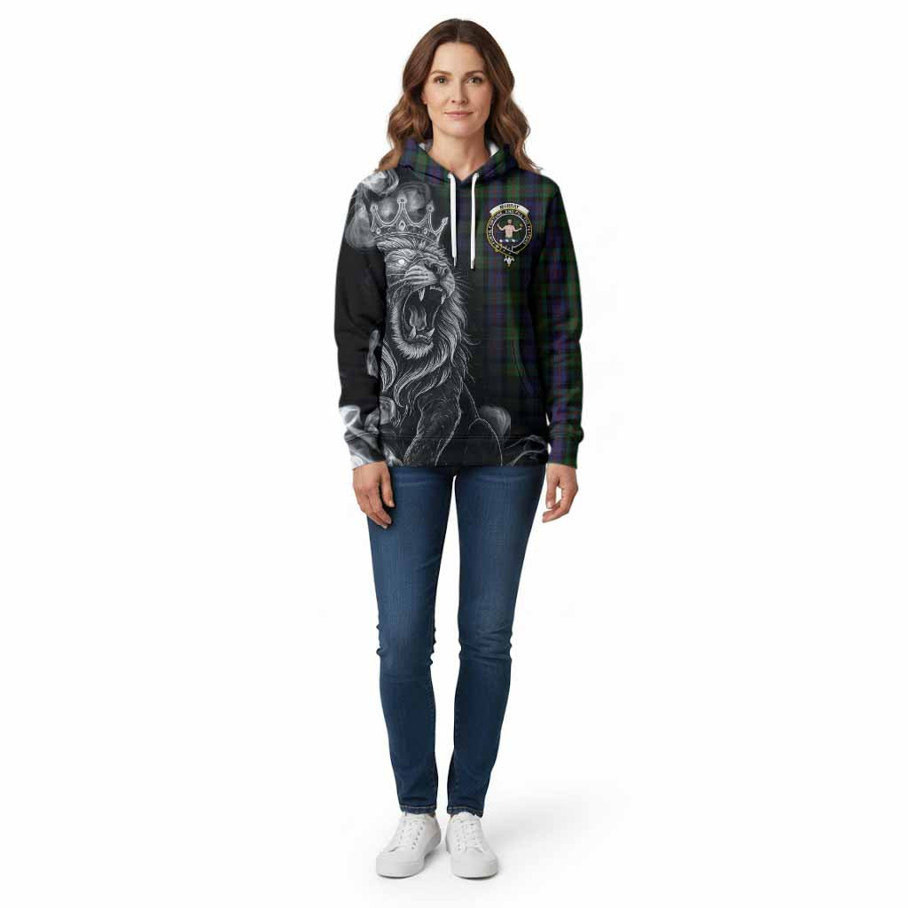 Murray Tartan Cotton Hoodie Roaring Lion Heritage