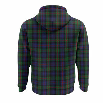 Murray Tartan Crest Hoodie Ferocious Lion Style