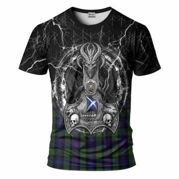 Murray Tartan Crest T-Shirt Celtic Odin's Raven Legacy