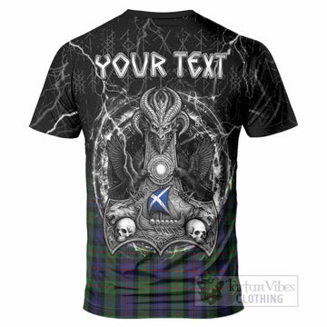 Murray Tartan Crest T-Shirt Celtic Odin's Raven Legacy