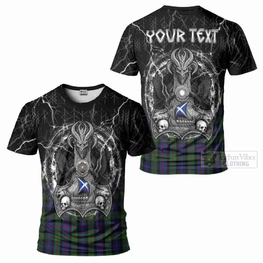 Murray Tartan Crest T-Shirt Celtic Odin's Raven Legacy