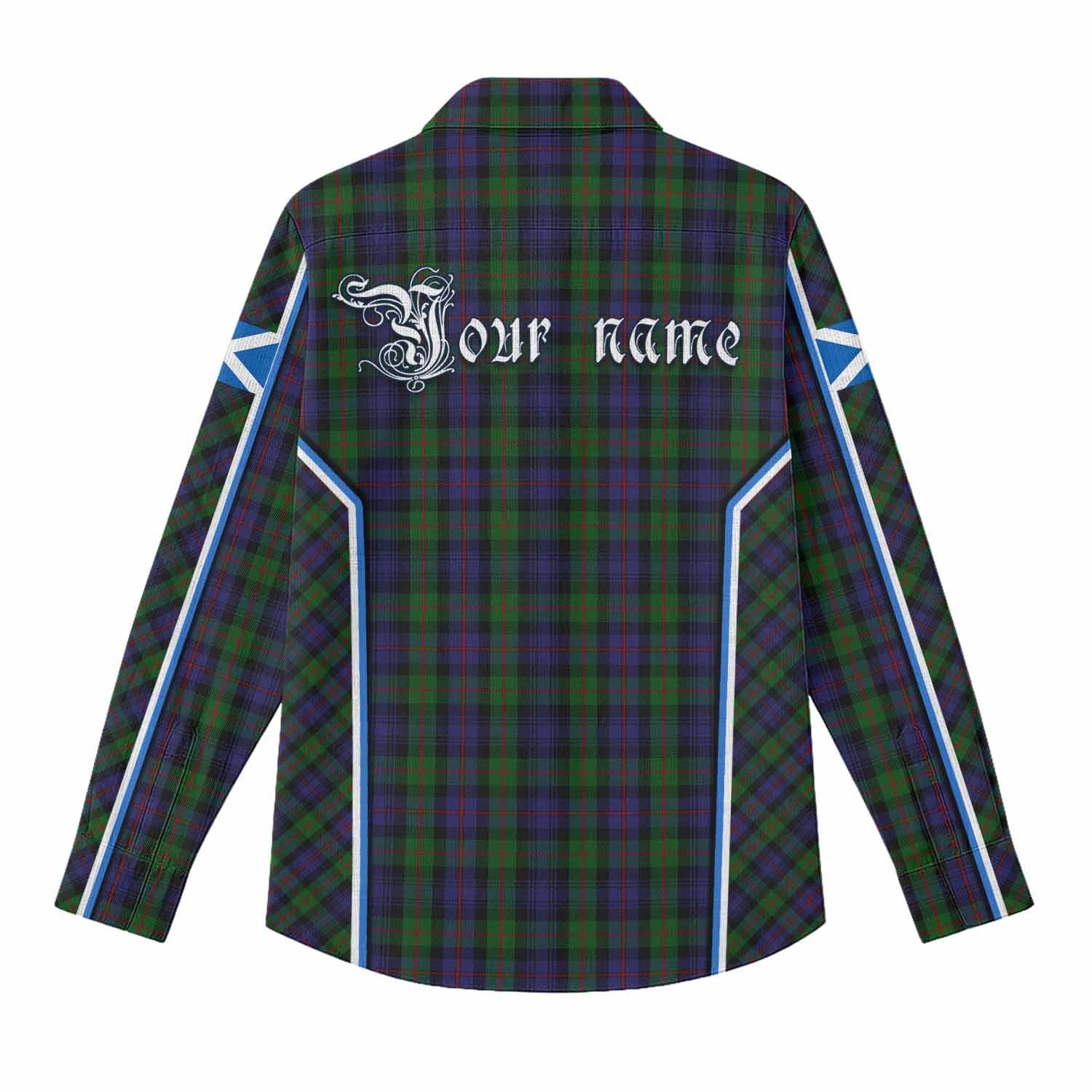 Murray Tartan Crest Women Casual Shirt Scotland Coat of Arm Flag Style - Tartan Vibes Clothing