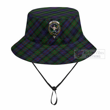 Murray Tartan Fishing Hat with Family Crest