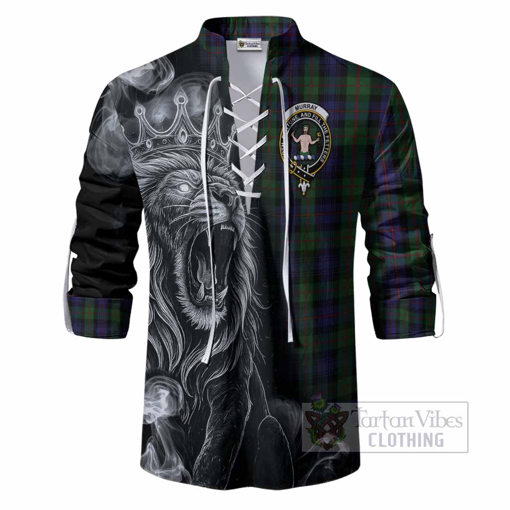 Murray Tartan Ghillie Shirt Roaring Lion Heritage