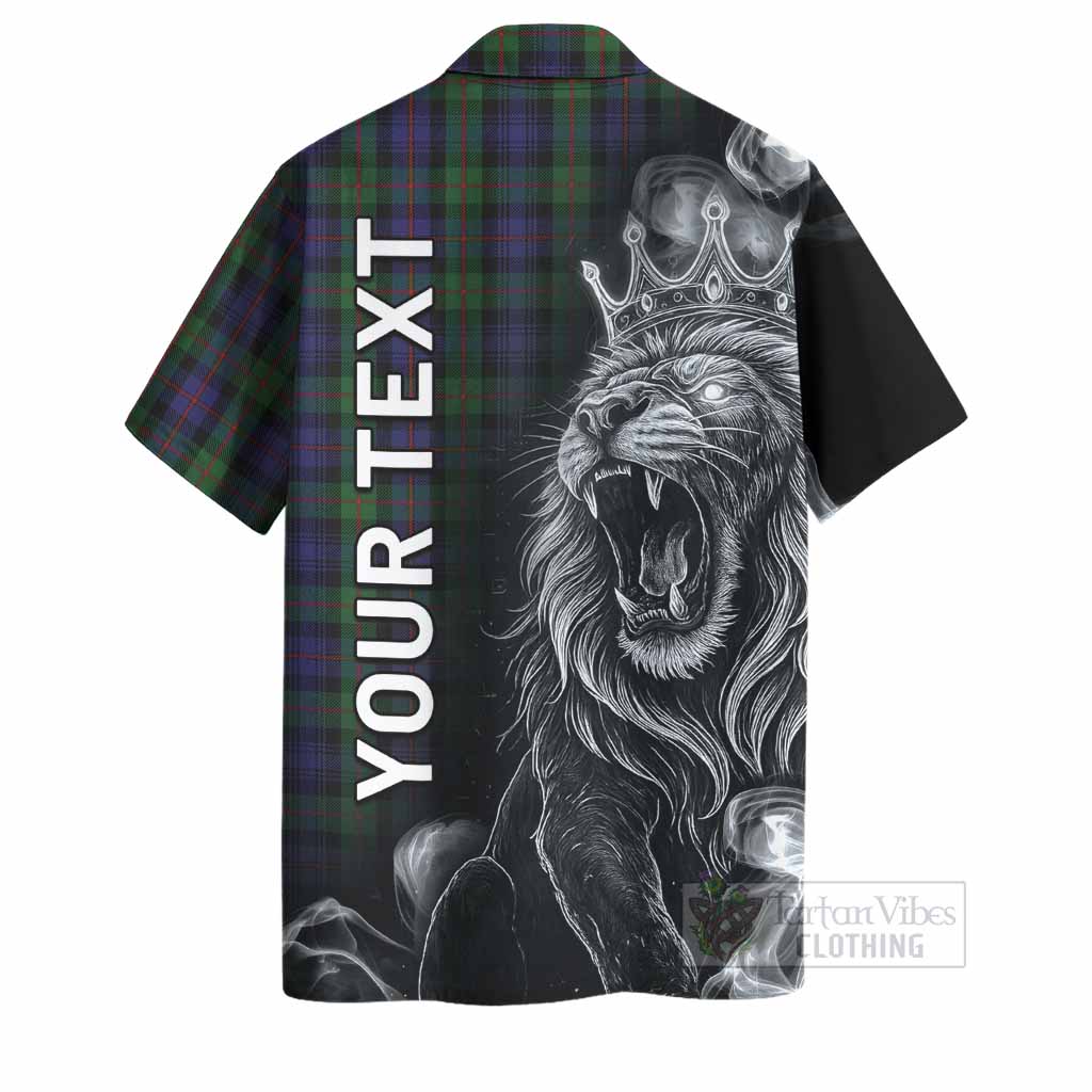 Murray Tartan Hawaiian Shirt Roaring Lion Heritage
