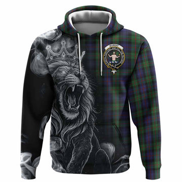 Murray Tartan Hoodie Roaring Lion Heritage