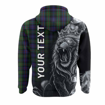 Murray Tartan Hoodie Roaring Lion Heritage