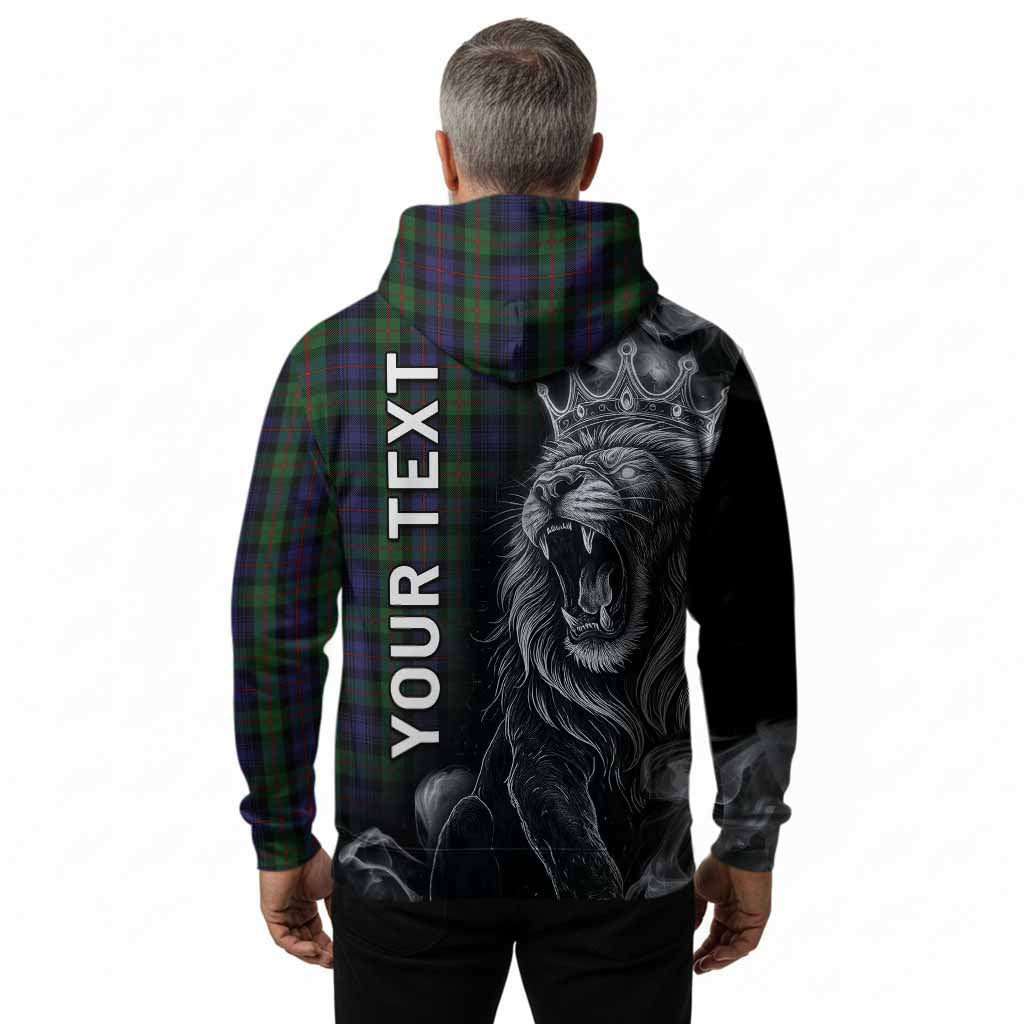 Murray Tartan Hoodie Roaring Lion Heritage