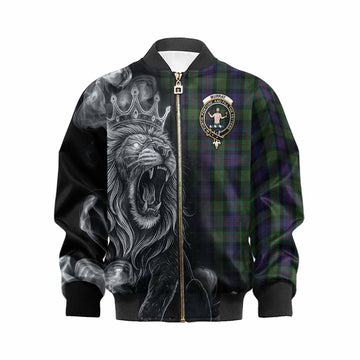 Murray Tartan Kid Bomber Jacket Roaring Lion Heritage