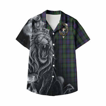 Murray Tartan Kid Hawaiian Shirt Roaring Lion Heritage