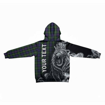 Murray Tartan Kid Hoodie Roaring Lion Heritage
