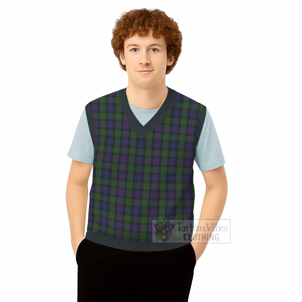 Murray Tartan Knitted V-Neck Vest - Tartan Vibes Clothing