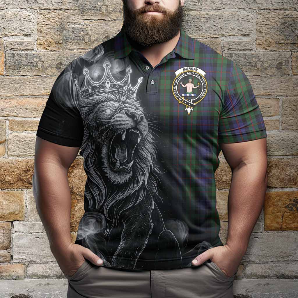 Murray Tartan Polo Shirt Roaring Lion Heritage