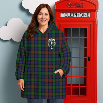 Murray Tartan Wearable Blanket with Family Crest - Tartan Vibes Clothing