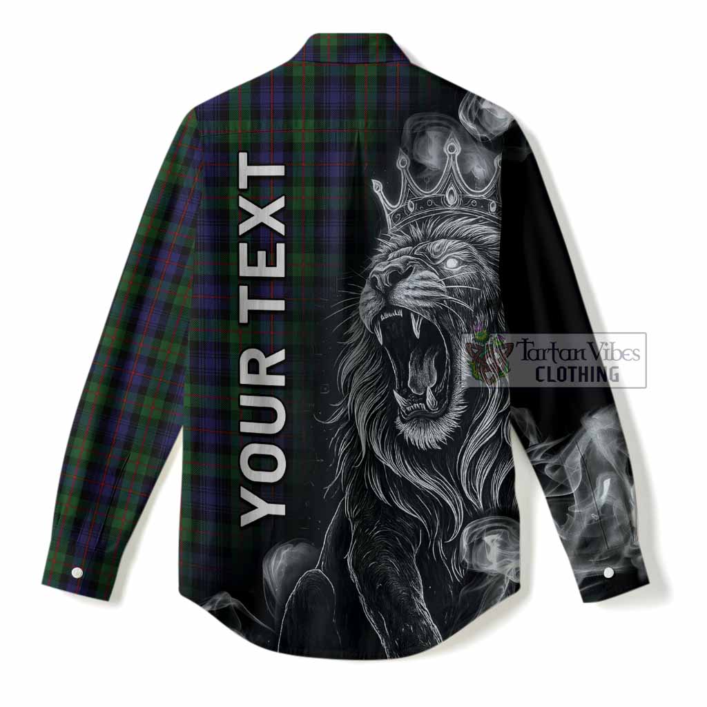 Murray Tartan Women Casual Shirt Roaring Lion Heritage