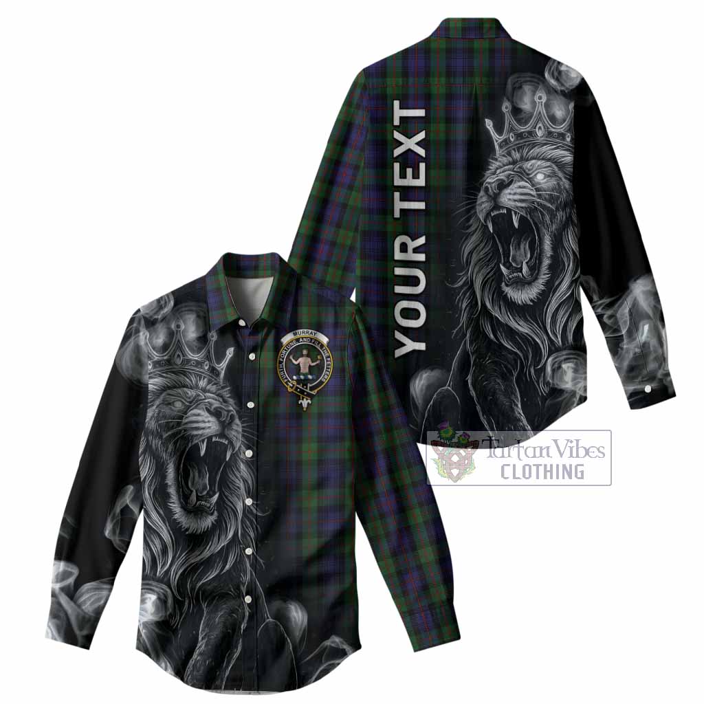 Murray Tartan Women Casual Shirt Roaring Lion Heritage