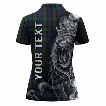 Murray Tartan Women Polo Shirt Roaring Lion Heritage